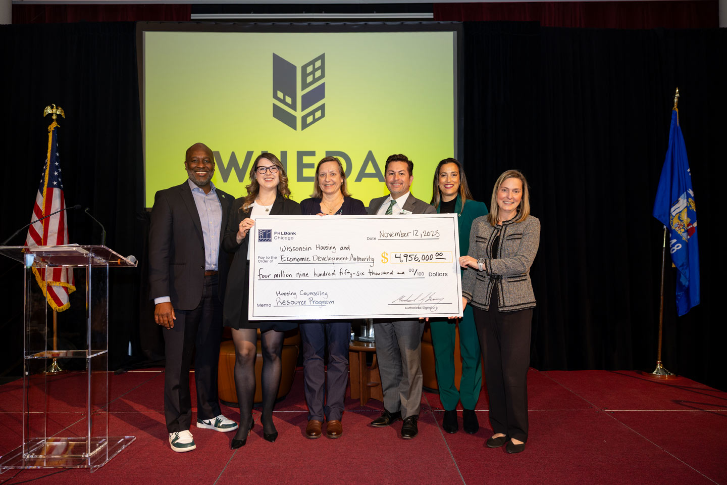 WHEDA employees share total funding for the program with the public.