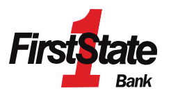 FIRST STATE BANK logo